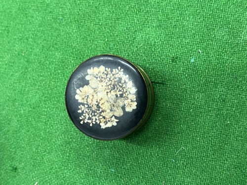 Tiny vintage dried flower - vintage, pill