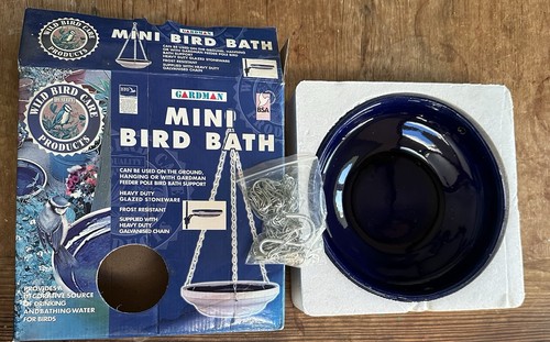 Gardman mini hanging bird bath - mini,