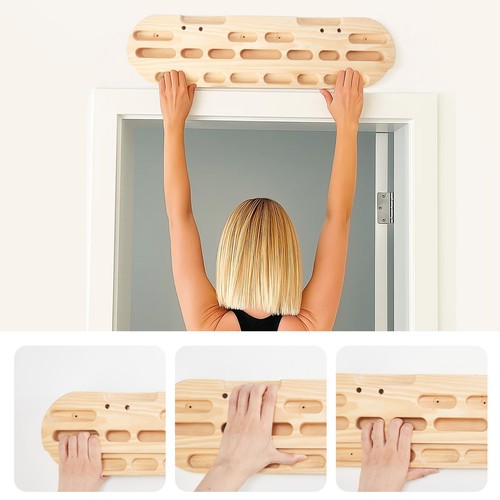 Wooden rock climbing - climbing, hangboard