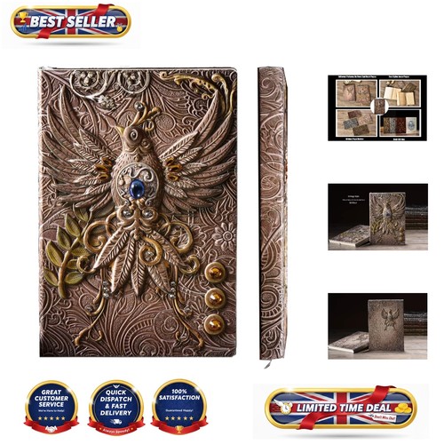 Handmade embossed vintage - a5,