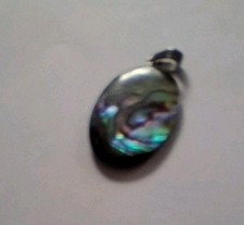 Abalone Shell Silver Tone