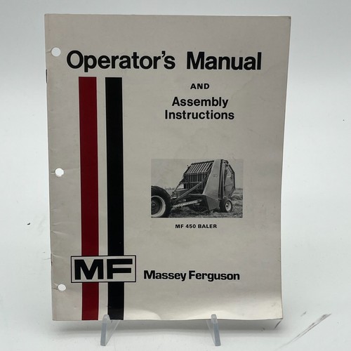 Massey ferguson mf450 baler - massey,