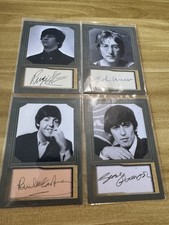 4 Photographs of the Beatles