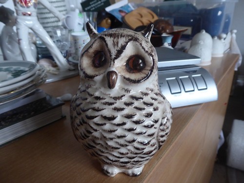 Babbacombe pottery devon owl - babbacombe,