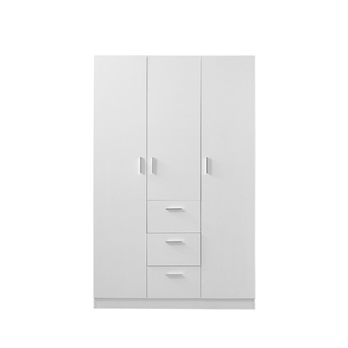 White door drawer - 3, triple
