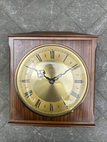 Vintage metamec quartz wooden - vintage,