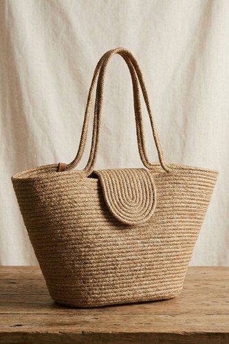 Boho straw style - straw, bag