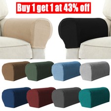 2pcs Stretch Sofa Chair Armrest Covers Set Sofa Arm Rest Cover Armrest Protector