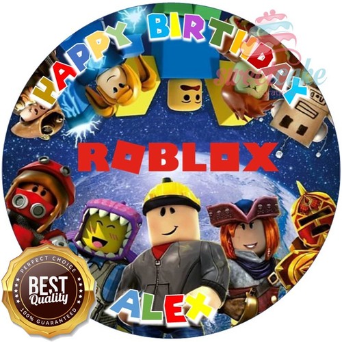 Roblox cake topper - roblox,