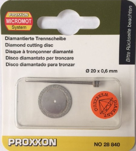 Proxxon diamond cutting disc - cutting,