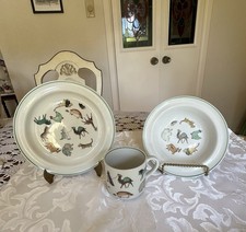 Arabia of Finland -Child’s Dish Set -Animal Parade - 3 Pc Set -Anja Juurikkala~