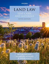Land Law: Text, Cases and
