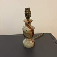 Vintage Onyx Marble Table Lamp
