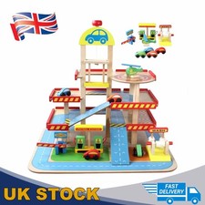 Wooden Garage Toy Kid