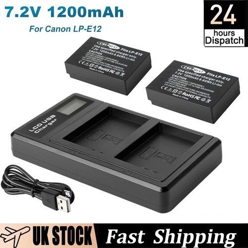 2pcs e12 - 2pcs, lp-e12/e12