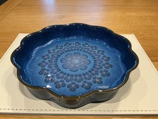 DENBY MIDNIGHT  8 INCH FLUTED