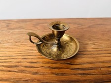 Vintage Brass Chamberstick