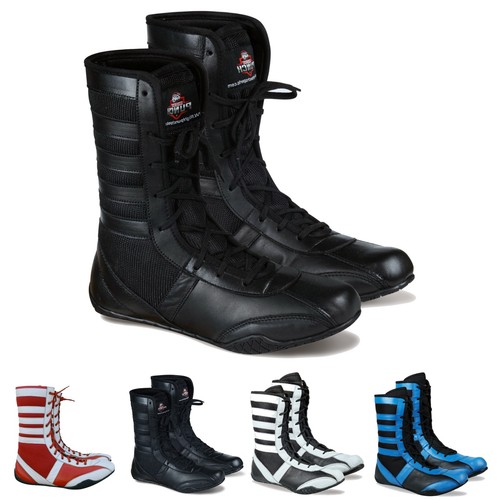 Rightpunch high top - high, leather