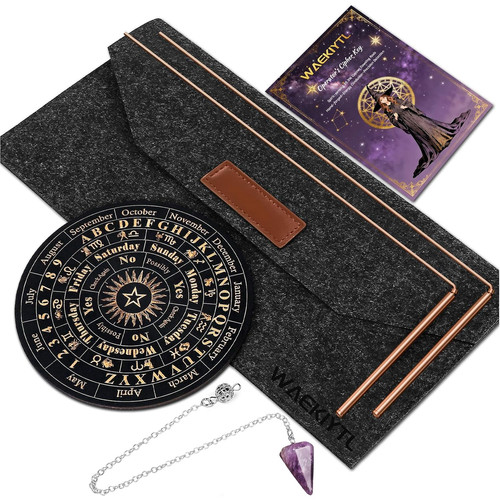 Copper dowsing rods kit - rods,
