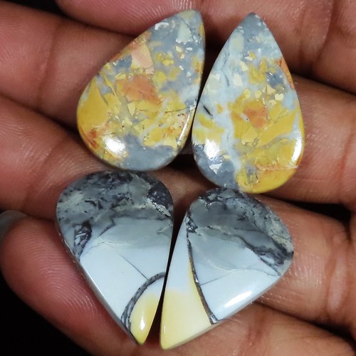 Natural maligano jasper - maligano, pair