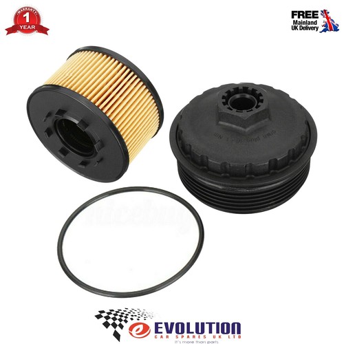 Oil filter housing cap fits - filter,