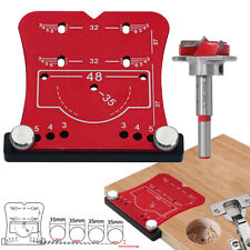 35mm Hinge Hole Locator Jig Kitchen Cabinet Drill Guide Hole Door