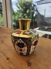 Royal Crown Derby Imari 1128 Bulbous Vase