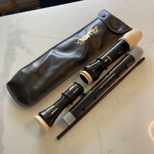 Vintage aulos tenor - aulos, recorder