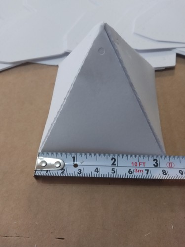 Job lot white pyramid - 25,