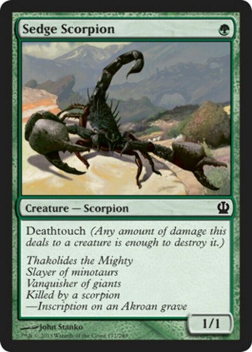 Sedge scorpion theros mtg - sedge,