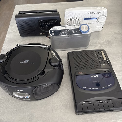 Job lot radios cassette - lot, &
