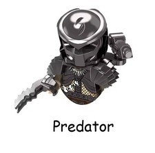 New Style Predator Lego MiniFigure Custom Collectible Novelty Prey Alien Toys