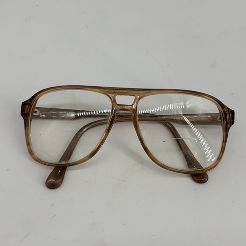 Vtg century gary clear - clear, brown