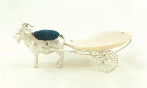 Edwardian silver billy - billy, goat