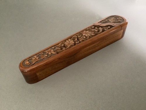 Vintage carved pierced - &,