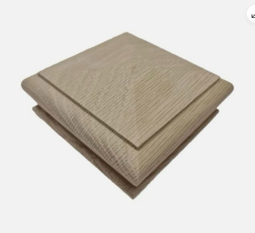 Oak newel post cap - newel, pyramid