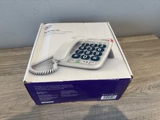 BT Big Button 200 Corded Landline Home Telephone Handsfree Hearing Aid NEW