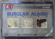Unused Vintage A1 Burglar Alarm System AJ400 Ideal For A Shed / Workshop
