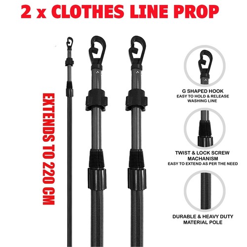 Extending clothes prop - 2,