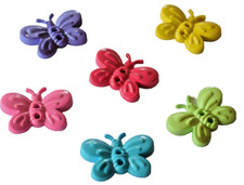 Novelty Bugs - 2 hole flat buttons - mixed colours and Bugs - 15% multibuy