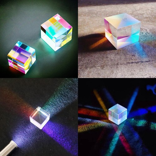 Optical glass cube - glass, x-cube