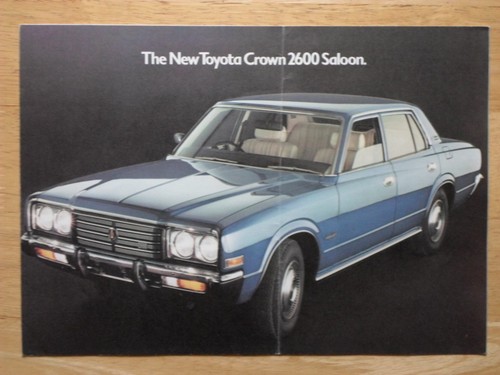 Toyota crown 2600 saloon orig - toyota,