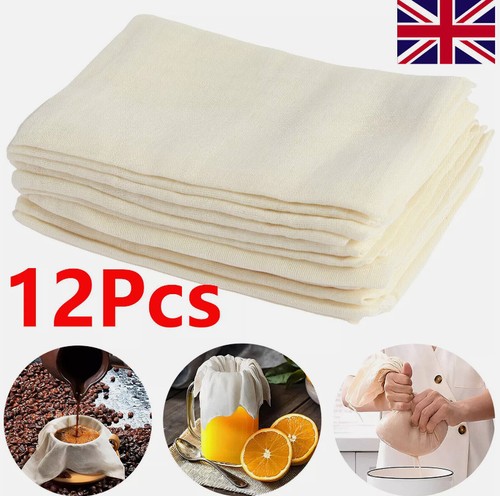 12x cotton muslin - cotton, cheese