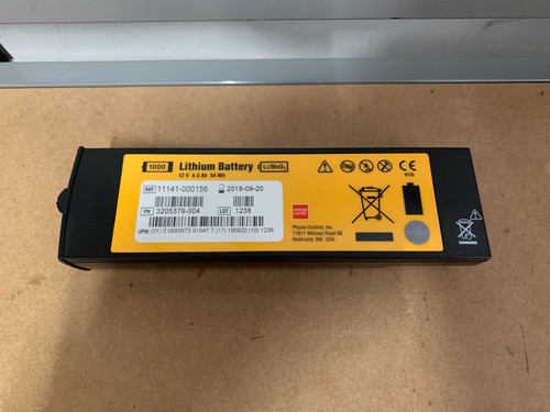 Aed lifepak battery 1000 - aed,