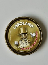 Rare Mr Gold Legoland Pop Badge 2023 L-1071