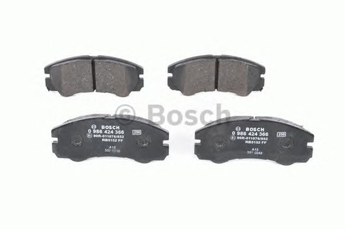 Bosch brake pad set - bosch,
