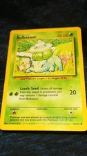 Bulbasaur Pokémon Card -