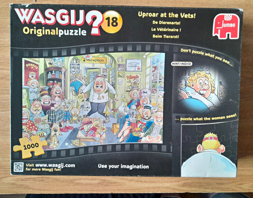 Wasgij original uproar at - -,