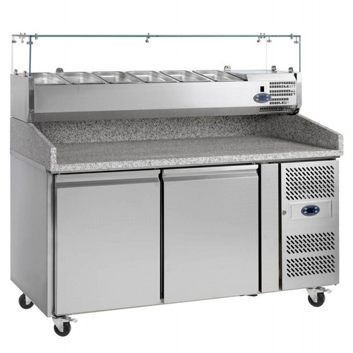 Pizza prep granite top - granite,
