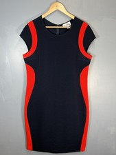 Joseph Ribkoff Navy Red Sheath